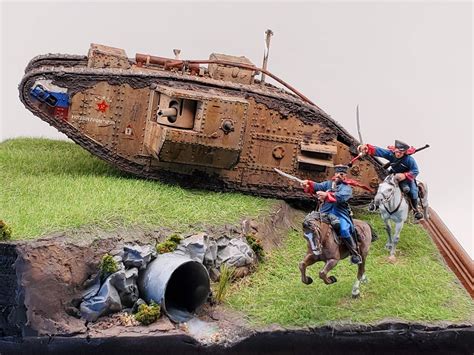 135 Red Cossacks Russian Civil War Diorama Constructive Feedback
