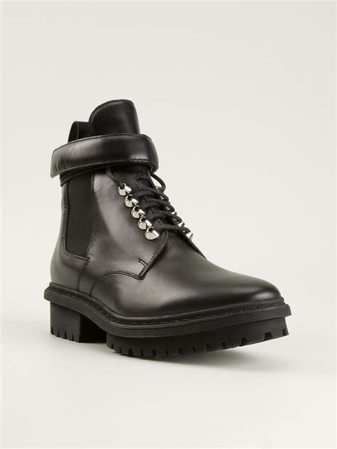 Available as seen in the pictures, cop yours before selling out. Balenciaga Lace Up Boots in Black for Men - Lyst