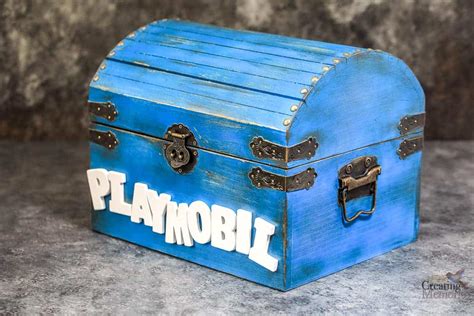 Easy Diy Kids Wooden Treasure Chest Box For Treasured Items