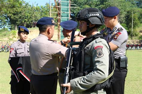 Wujudkan Promoter Kapolda Gorontalo Buka Pelatihan Jungle Warfare