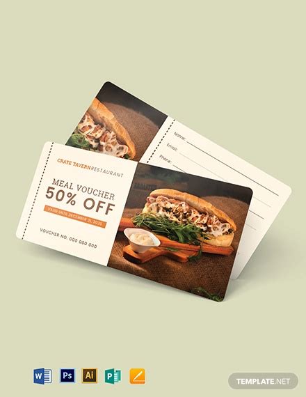 FREE 15 Food Coupon Designs In PSD AI MS Word Pages Publisher