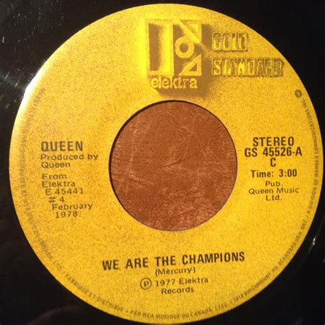 Queen We Are The Champions We Will Rock You Vinyl Discogs