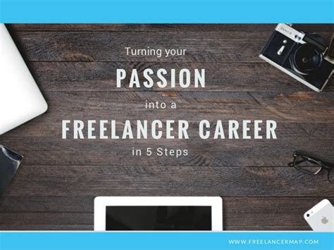 Turning Your Passion Into A Freelancer Career In 5 Steps