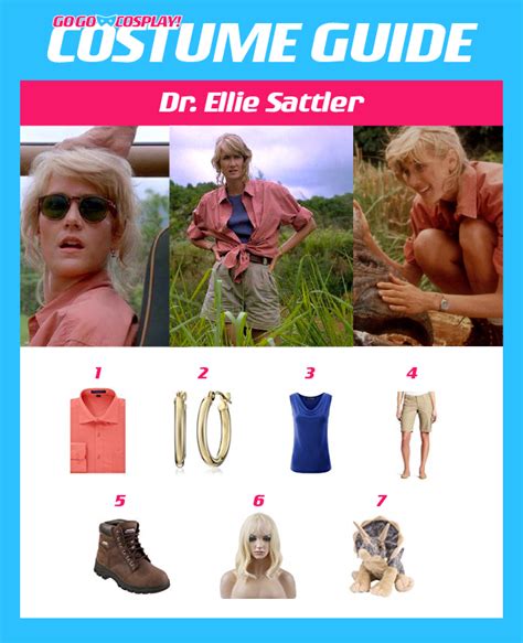 Adult Jurassic Park Ellie Sattler Costume Ph