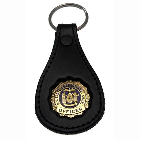 Ny Department Of Correctons Officer Key Ring Doccs Mini Badge Key