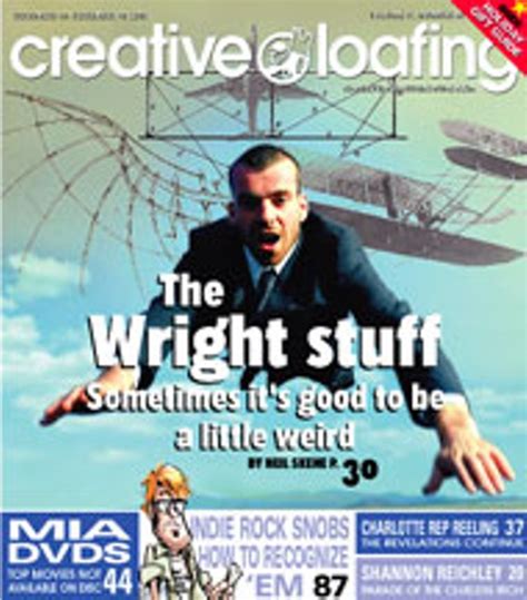 The Wright Stuff Cover Creative Loafing Charlotte