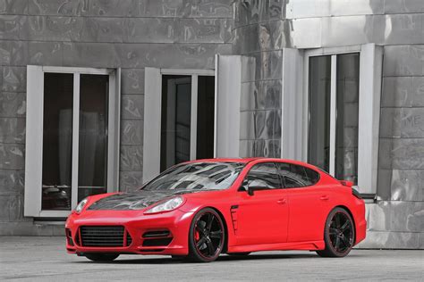 Red Porsche Panamera Tuning By Anderson Germany