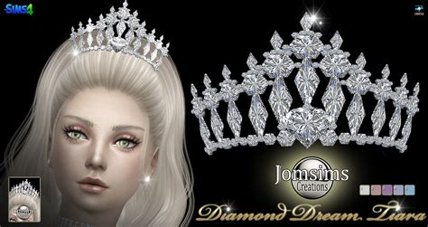 Jomsimscreationsfr — Diamond Dream Tiara Sims 4 Pour Elle En 5