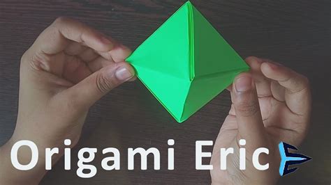 Origami Easy Seamless Octahedron Jeremy Shafer Youtube