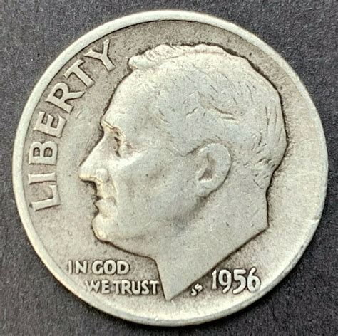 1956 D Roosevelt Dime Circulated Denver Mint Coin 2 Rare Coins Worth Money Mint Coins Coins