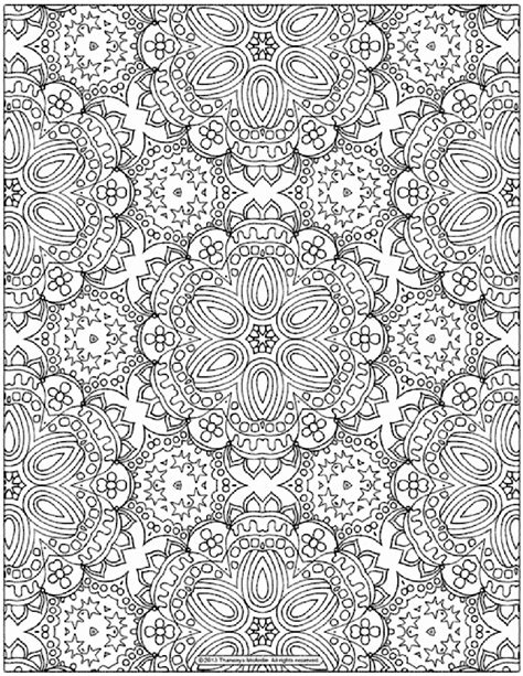 Difficult Coloring Page For Adults 2 Detailed Coloring Pages Pattern