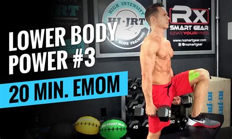 Lower Body Power 3 20 Minute Emom Workout Youtube