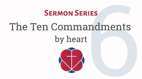 Sermon Adultery The 6th Commandment Youtube