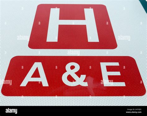 Undated File Photo Of A Sign For An Accident And Emergency Department