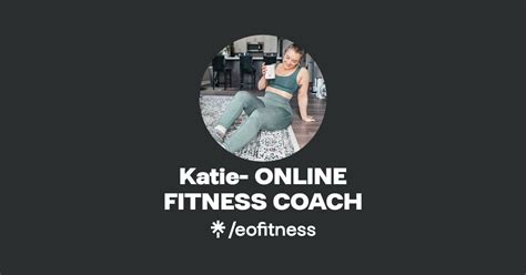 Katie Online Fitness Coach Linktree