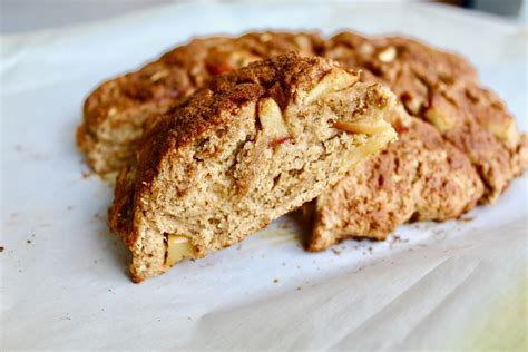 Healthy Apple Cinnamon Scones Vegan Oil Free Nuts About Greens