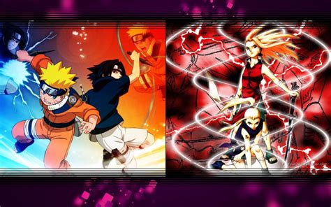 Naruto Sasuke Vs Sakura Ino Wallpaper By Weissdrum On Deviantart