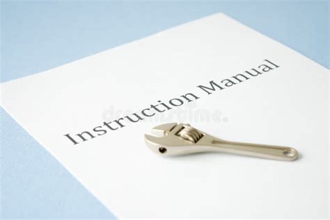 Instruction Manual Stock Image Image Of Document Training 31878889