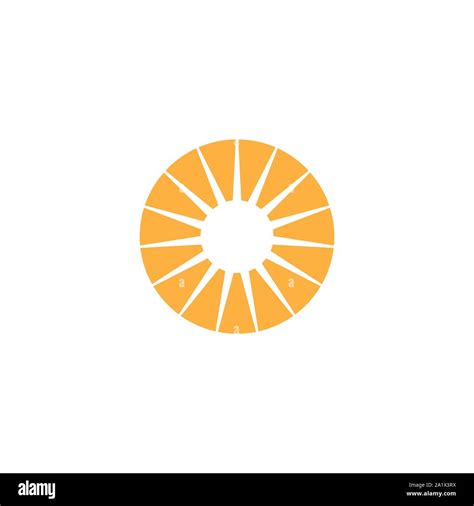 Abstract Creative Sun Logo Design Sun Logo And Sun Icon Vector Design