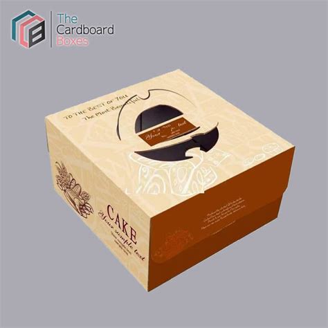 Custom Kraft Cake Boxes High Quality Packaging