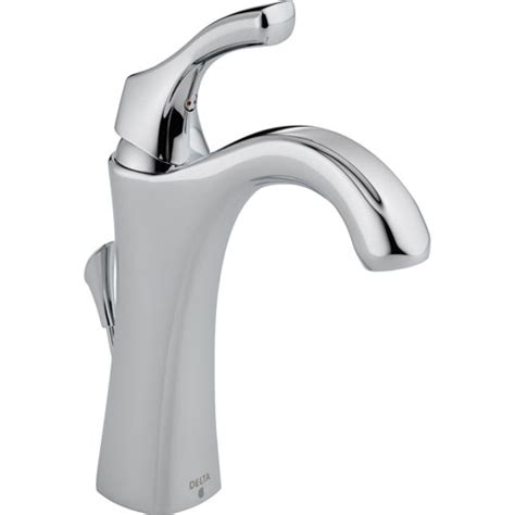 Bathroom faucet reviews from the best faucet brands. Delta Addison Single Hole 1-Handle Chrome Finish Tall ...