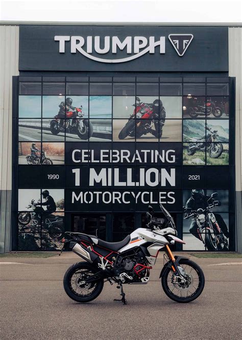 Triumph Celebrates Millionth Bike Built Since 1990 Motorcycle News