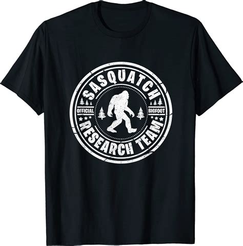Sasquatch Research Team Funny Bigfoot T T Shirt