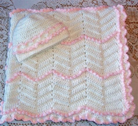 23 Zig Zag Baby Blanket Crochet Pattern Free