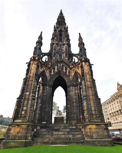 The Sir Walter Scott Monument Edinburgh Gothic Revival Architecture