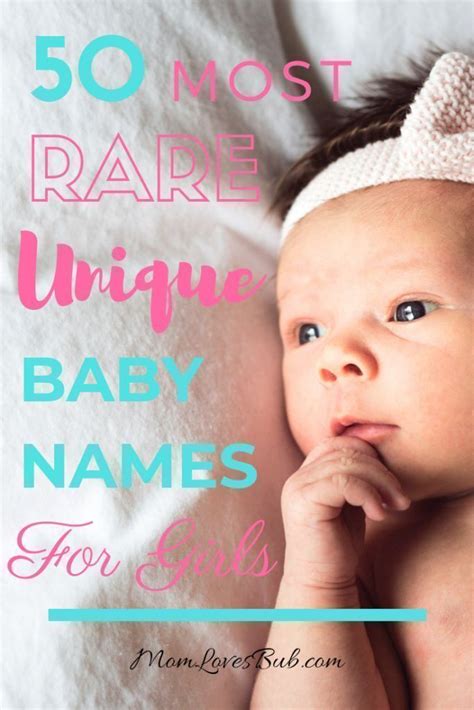 Most Rare Unique Baby Girl Names Momlovesbub Einzigartige