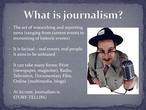 The Many Faces Of Journalism