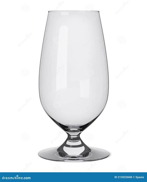 Trinkglas Isoliert Auf Weißem Hintergrund Stock Abbildung Illustration Von Geschirr Leer
