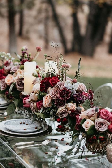 16 Gorgeous Fall Wedding Centerpieces For 2022 Trends