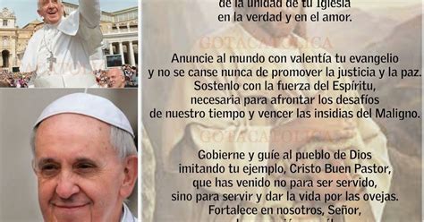 Gota Católica Gotas De Dios Oración Por El Papa Francisco