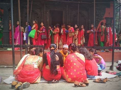 finding teej in kathmandu inside himalayas