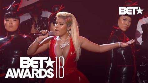 Nicki Minaj With A Sexy “chun Li And “rich Sex Performance Bet Awards 2018 Sport Bet Aposta