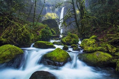 Elowah Falls In Oregon By Michael Matti I Love Visiting Th Flickr