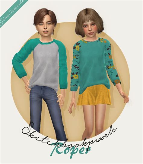 Simfileshare Sims 4 Cc Kids Clothing Sims 4 Clothing Sims 4 Children