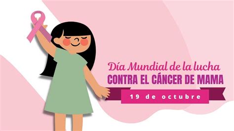 19 de octubre Día Internacional de la lucha contra el Cáncer de Mama