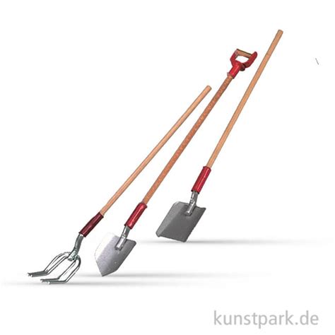 Maybe you would like to learn more about one of these? Miniatur-Gartengeräte, 11,5-13 cm, 3 Stück