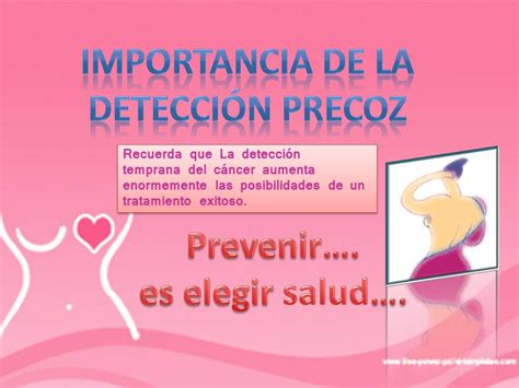Prevencion Y Deteccion Precoz Del Cancer De Mama Autoexamen De Mama