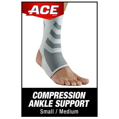Ace Brand Compression Ankle Support Sm