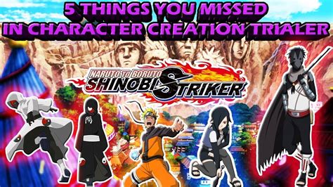 5 Things You Missed In Naruto To Boruto Shinobi Striker Character