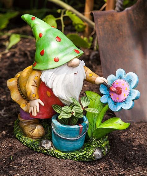 Super Cute 🦋 Gnome Garden Garden Gnomes Statue Gnome Statues