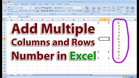 How To Add Numbers In A Column In Microsoft Excel Youtube Riset