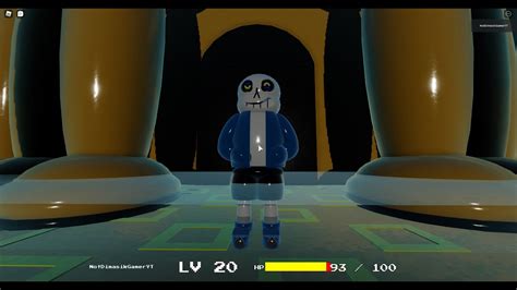 Beating Sans And Outertale Sans Sans Multiverse Roblox Youtube