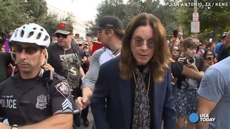 Ozzy Osbourne Sorry For Peeing Upon Return To Alamo