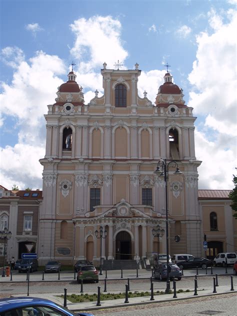 Baroque Churches In Vilnius Capital Vilnius