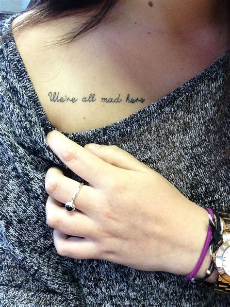 9 058 отметок «нравится», 47 комментариев — little tattoos (@little.tattoos) в instagram: We're all mad here. | Tattoos, Cool tattoos, Tattoo quotes