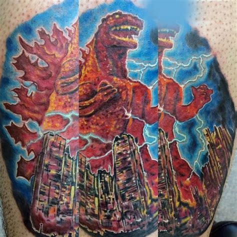 Top Godzilla Tattoo Design Ideas Inspiration Guide